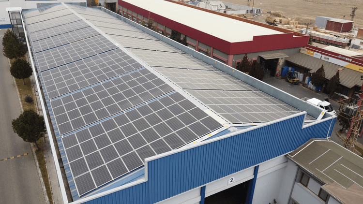 Fabrika Çatı GES Projesi